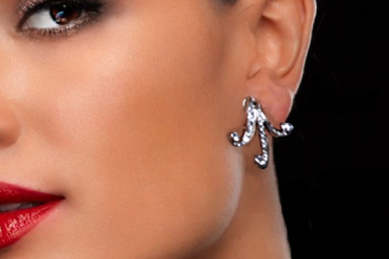 Art Deco Diamond Earrings by Mauboussin