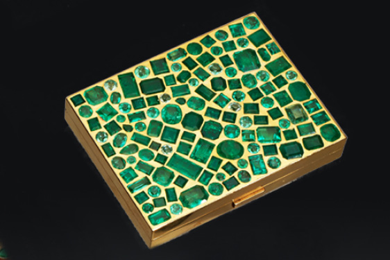 Emerald Compact by Suzanne Belperron. Circa 1935